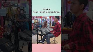 Noah  Langit Tak Mendengar Drum CoverVitram Part 3 [upl. by Aerdnu]