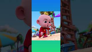 Swimming Song  3D Animation Rhymes amp Songs For Children shorts 3d song kids [upl. by Gasper]