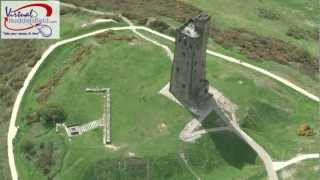 Castle Hill Huddersfield  Aerial Video [upl. by Zoellick]