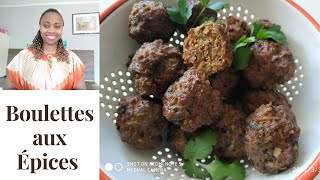 Recette Boulettes aux Epices  Presil et Coriande [upl. by Xet]