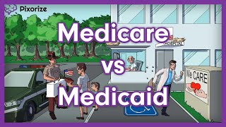 Medicare vs Medicaid  Mnemonic for USMLE [upl. by Hynes]