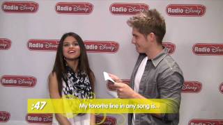 Selena Gomez  Selenas 60 Second Challenge  Radio Disneys Celebrity Take with Jake [upl. by Dotti]