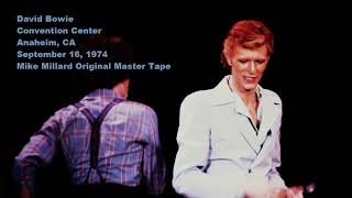 David Bowie Convention Center Anaheim CA September 16TH 1974 [upl. by Hamas]