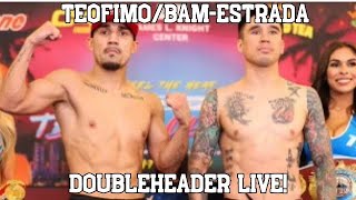 TEOFIMO LOPEZ STEVE CLAGGETT amp BAM RODRIGUEZ GALLO ESTRADA LIVE FULL FIGHT ROUND BY ROUND [upl. by Ylrrad]