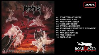 Immolation  Dawn of Possession 1991 Full Album US Death Metal Roadracer Records [upl. by Namara]