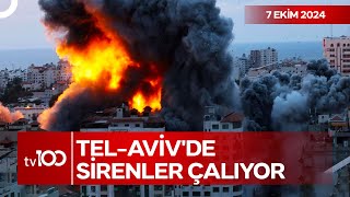 Hamastan Tel Avive Füze Saldırısı  tv100 Haber [upl. by Cherry10]