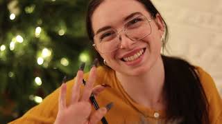 ASMR  Planning Your ✨New Years Resolutions✨irish accent writing sounds affirmations [upl. by Jentoft857]