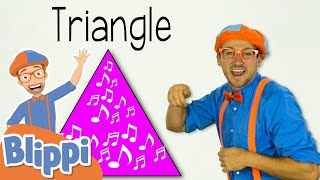 Triangle… and More Shapes  Educational Songs For Kids [upl. by Gottlieb66]