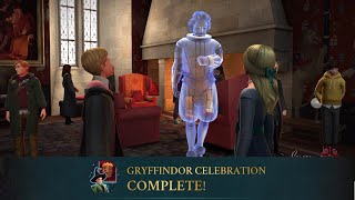 GRYFFINDOR CELEBRATION  Harry Potter Hogwarts Mystery [upl. by Matilda]