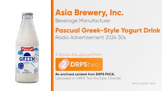 Pascual GreekStyle Yogurt Drink Radio Ad 2024 30s [upl. by Cohlier518]