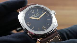 Panerai Radiomir 3 Days Acciaio PAM 685 Showcase Review [upl. by Doherty]