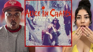 ALICE IN CHAINS  DOWN IN A HOLE  REACTION [upl. by Neneek]