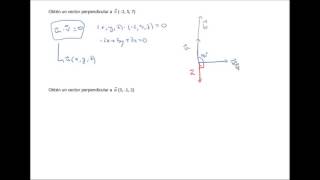 20 HACER UN VECTOR PERPENDICULAR A OTRO VECTOR [upl. by Godfrey]