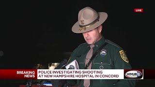 Col Mark Hall gives update about New Hampshire Hospital shooting [upl. by Steep]