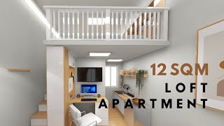 12 sqm Loft Apartment [upl. by Nnylireg341]