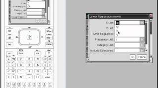 Log Transformations with a TINSPIRE [upl. by Laney]