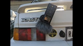 Merkur XR4Ti Ford 4Cyl 23 Turbo Acceleration with Flowmaster 60 Muffler [upl. by Legra]