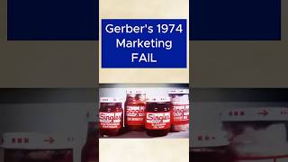 One of history’s worst marketing campaigns Gerber baby food for adults [upl. by Kcinemod]