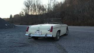 1965 MG Midget Driving [upl. by Orran]