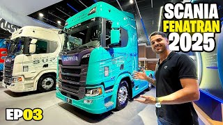 NOVOS LANÇAMENTOS SCANIA 2025 😍 FENATRAN EP3 [upl. by Anpas]