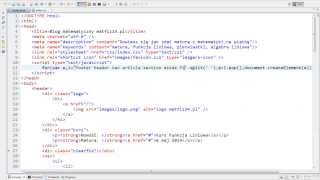 Html i CSSskrypt javascript fix dla IE8cz 20 [upl. by Naaitsirhc]