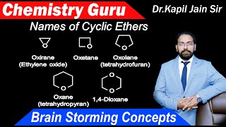 chemistryguru OxiranesOxetanes OxaneNomenclature Brain Storming Concepts Momentum neet jee [upl. by Sdlonyer]