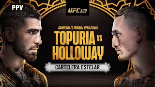 UFC 308 TOPURIA vs HOLLOWAY  Análisis y predicciones [upl. by Yenhpad171]