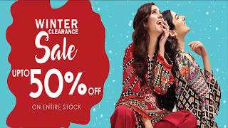 Warda Winter Clearance Sale up to 50 off 2018 [upl. by Abehshtab]