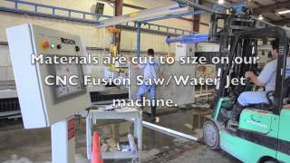 How to Fabricate Granite Countertops [upl. by Llehsyar]