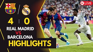 Real Madrid vs Barcelona The Greatest Rivalry in Football  Real Madrid vs Barcelona Highlights [upl. by Sanjay661]