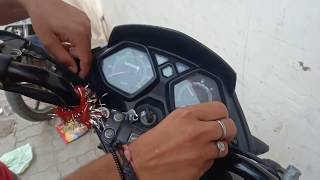 how to Honda livo motorcycle headlight change for new LED headlight install for 2 minutes [upl. by Libby]