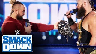 Bray Wyatt gives Braun Strowman one last chance to come back home SmackDown May 8 2020 [upl. by Kcin]