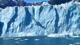 LuLu Belle Tours Passenger Video Glacier Calving [upl. by Kristien]