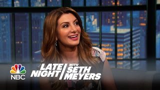 Nasim Pedrad Reveals the Story Behind Her Arianna Huffington Impression [upl. by Namas573]