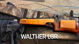 Walther LGR single stroke pneumatic177 air rifle first real test targets [upl. by Tuck]