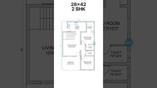 28x42 home plan design [upl. by Dust]