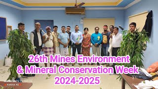 Tata Steel Mines Sukinda Jajpur  26th Environment amp Mineral Conservation Week 20242025 [upl. by Osmond24]