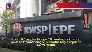 KWSP dijangka beri dividen setinggi 65 peratus [upl. by Assyla]