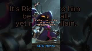 Did You Know Veigar’s Evil Height Problem shorts lol gaming facts [upl. by Yemane]