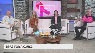 Bras For A Cause  Raising money for a cure support [upl. by Maletta]