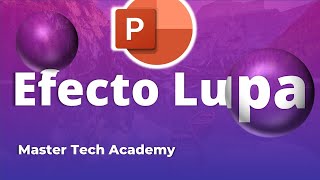 Aprende a Diseñar un EFECTO LUPA en POWERPOINT [upl. by Sixel]