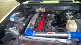 Volvo 240 d24Tic Cold Start [upl. by Agler]