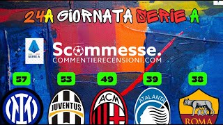 ⚽Pronostici calcio scommesse Serie A 24A giornata 202324🏆 scommesse scommessesportive seriea [upl. by Benita]