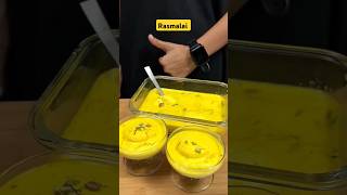 Rasmalai cooking rasmalaiflavour food rasmalaiwithmilkpowder recipe indiansweetseating foodie [upl. by Brest]