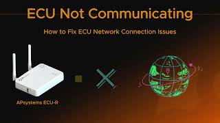 How to fix ECU Network Connection Issues [upl. by Nagol]