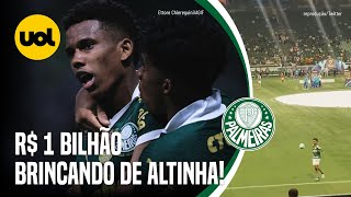 ESTÊVÃO E ENDRICK DÃO SHOW DE HABILIDADE E IMPRESSIONAM TORCEDORES NO ALLIANZ ASSISTA [upl. by Ardnuhs]