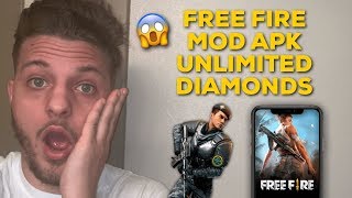 Free Fire Mod APK  Free Fire 99999 Diamonds  Free Fire Apk Hack [upl. by Nilyarg]