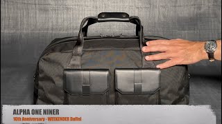 AON 10th Anniversary WEEKENDER Duffel [upl. by Cohbath]