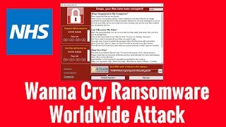 Wanna Cry Ransomware Worldwide Attack [upl. by Adaliah104]