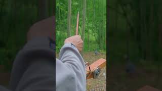 Homemade slingshot rifle bow hunting [upl. by Sanjiv]